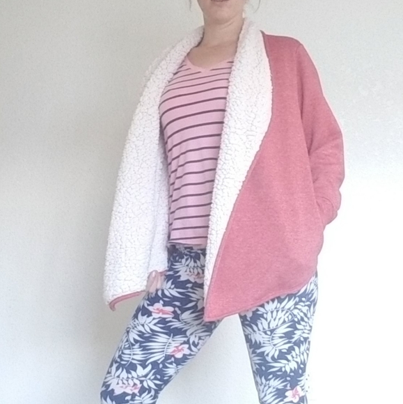 St. John's Bay Active Coral Sweater - Picture 6 of 6